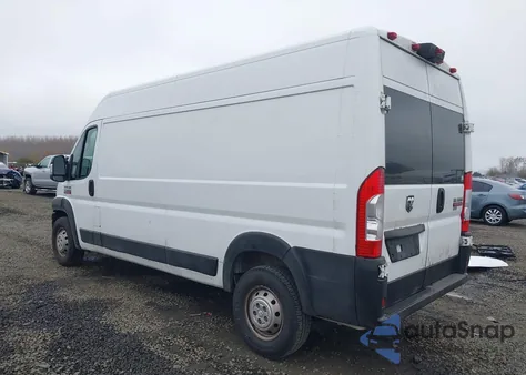 2022 Ram Promaster 2500 High Roof 159 Wb z USA, uszkodzony, nr VIN 3C6LRVDG6NE125422